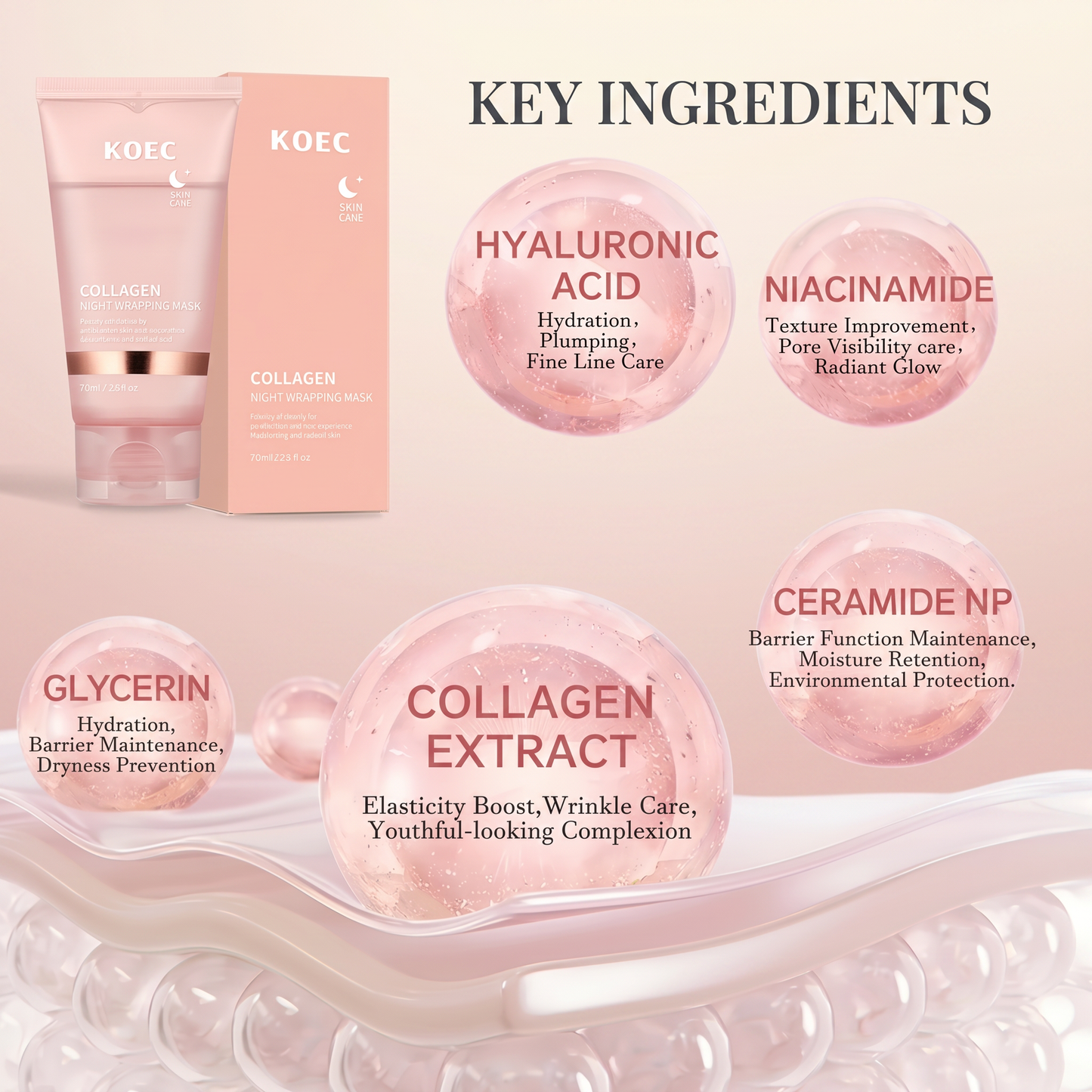 KOEC PM Collagen Wrapping Mask (75ml)