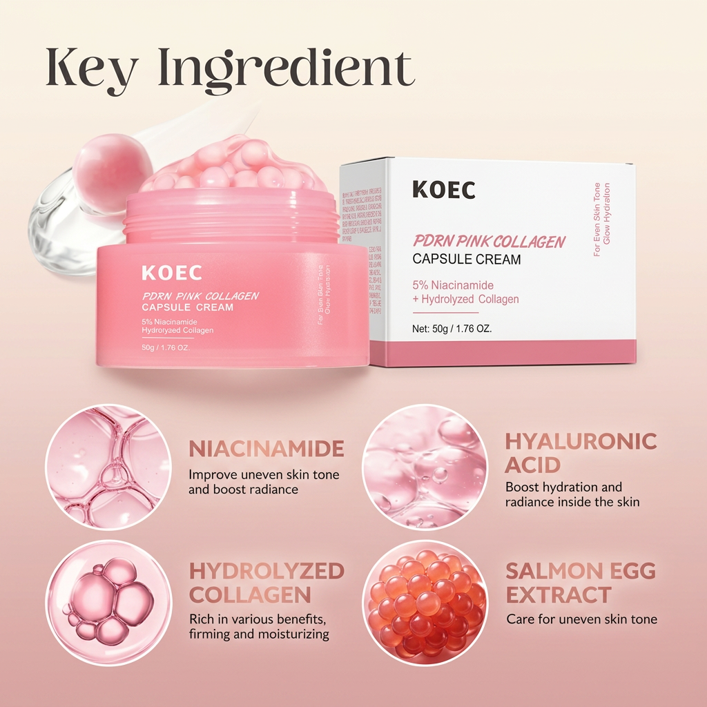KOEC Rose PDRN Collagen Glow Crème