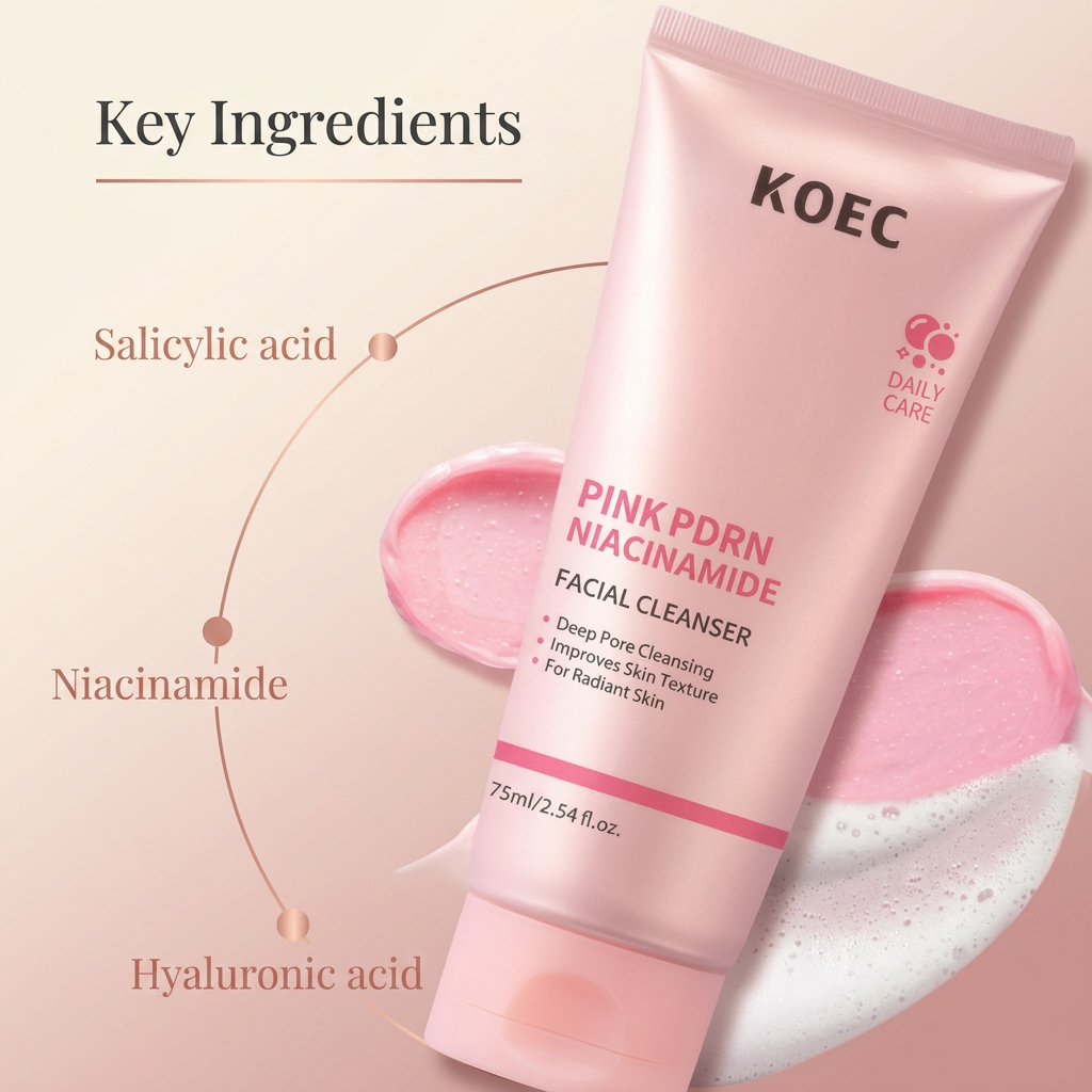 KOEC PDRN Niacinamide Facial Cleanser