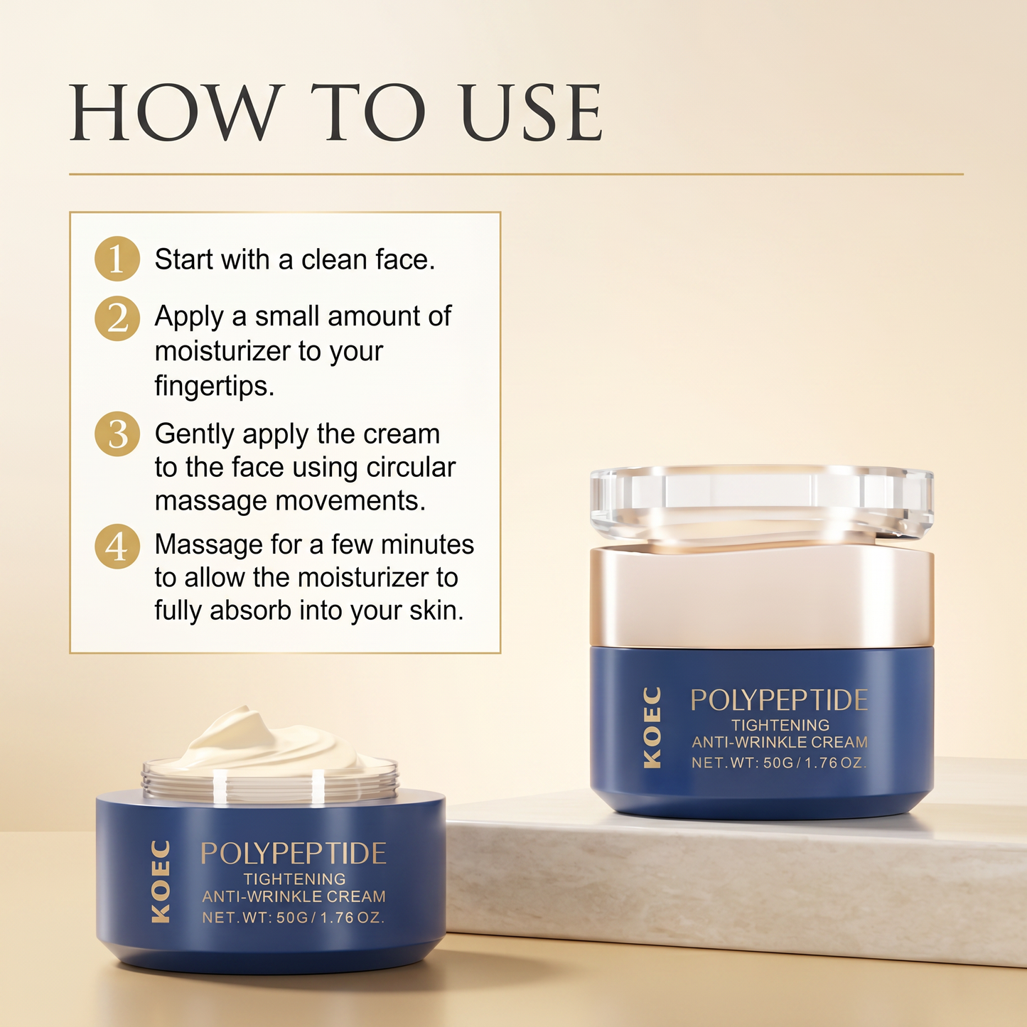 KOEC Polypeptide Tightening Anti-Wrinkle Cream