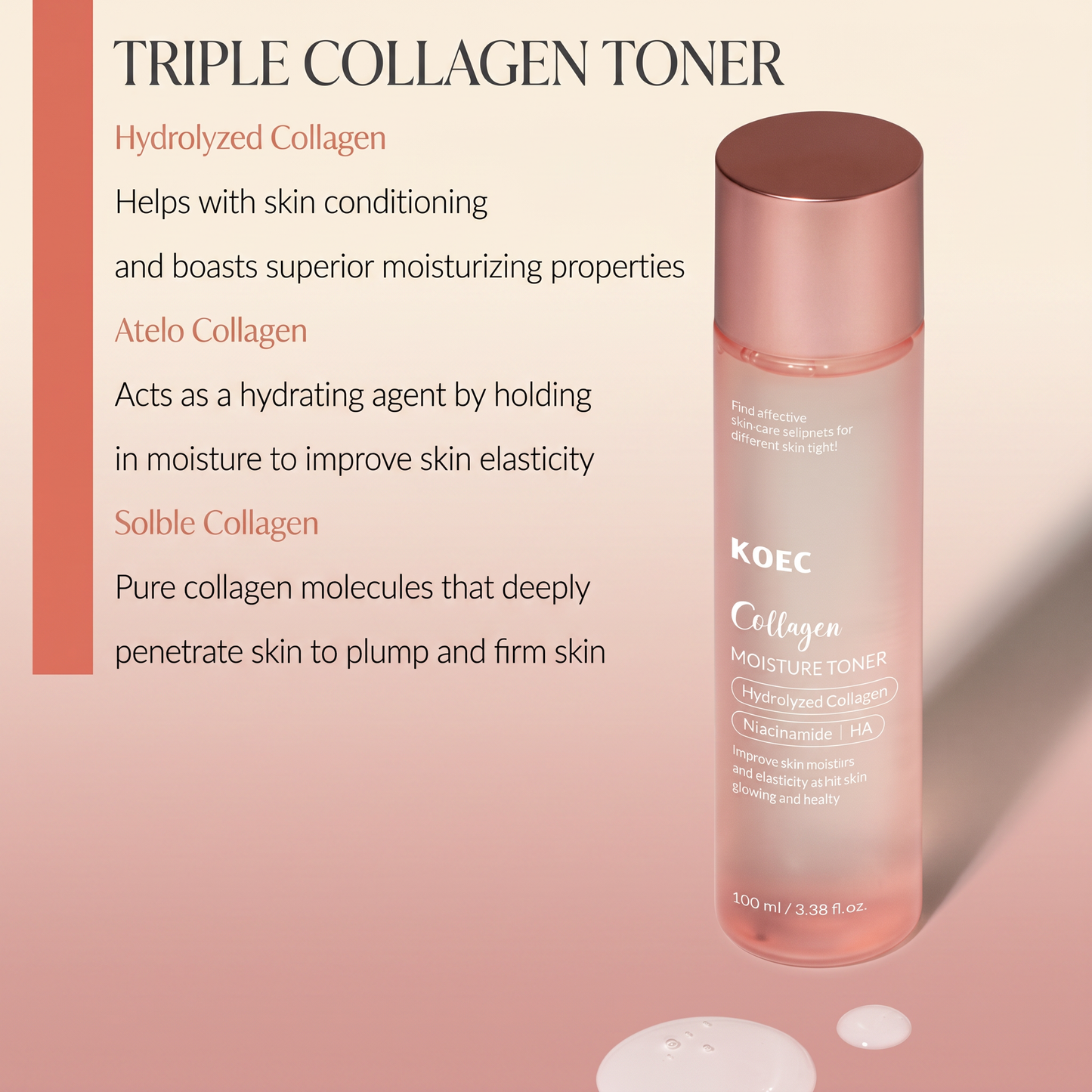 KOEC Triple Collagen Moisture Toner