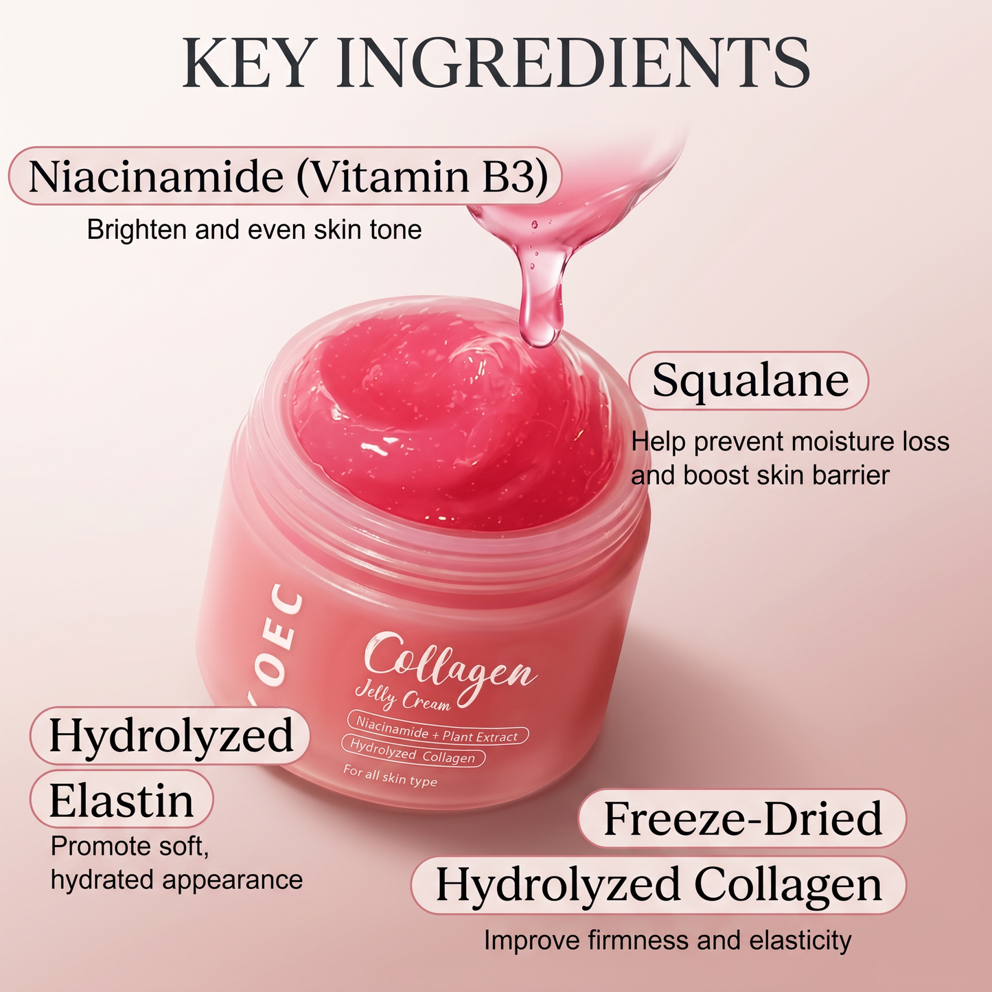 KOEC Collagen Jelly Glow Cream