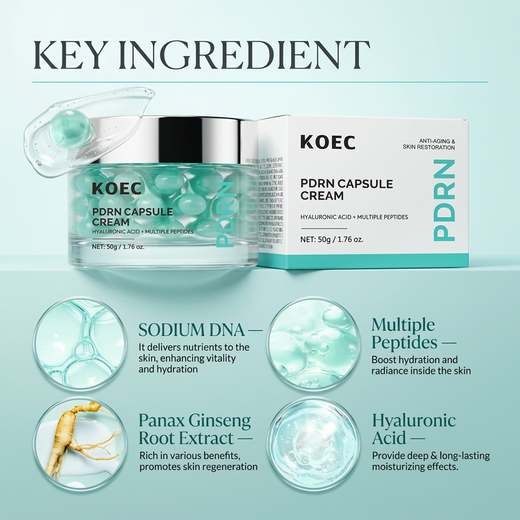 KOEC  Hyaluronic PDRN Capsule Cream