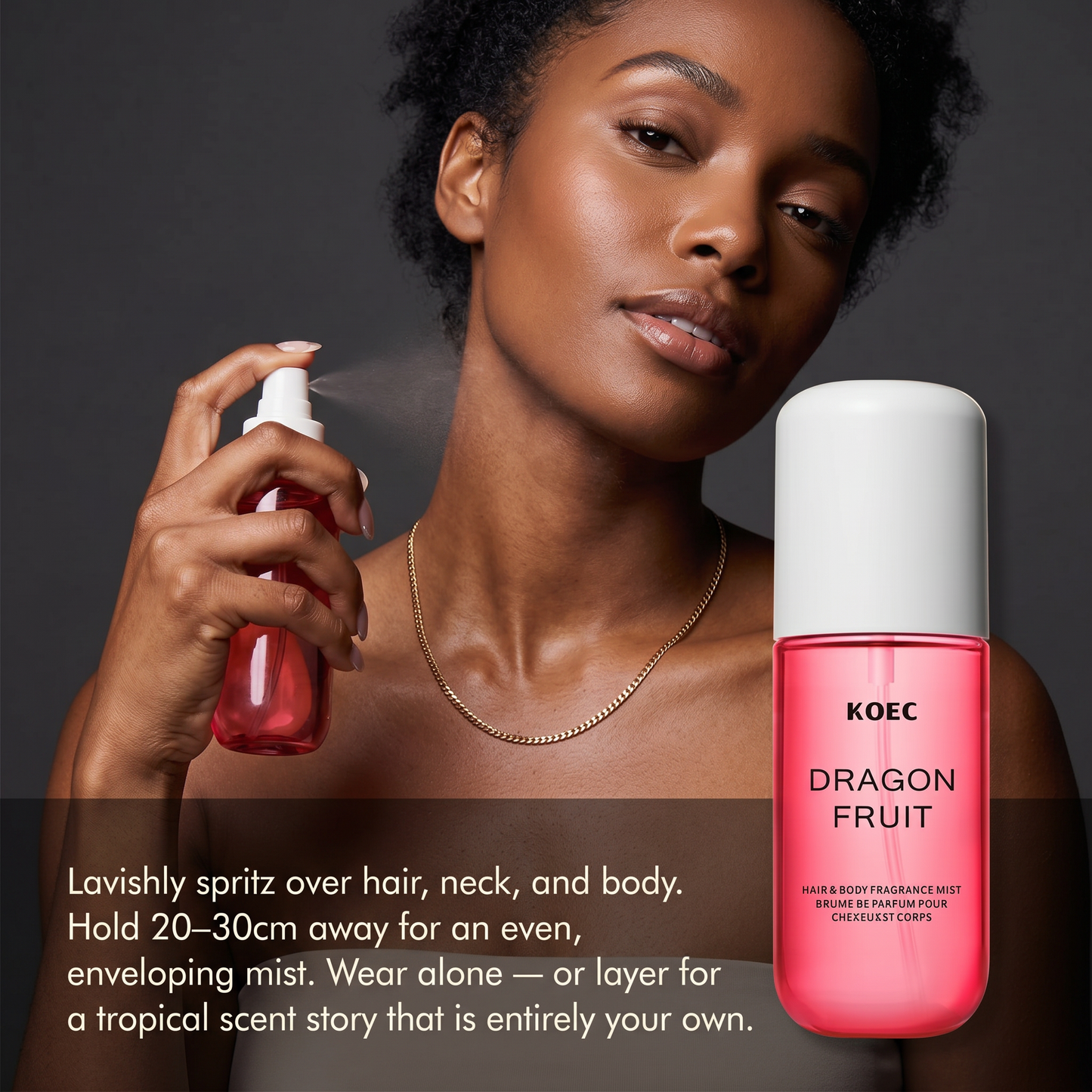 KOEC Tropical Dragon Fruit Pineapple Body Mist