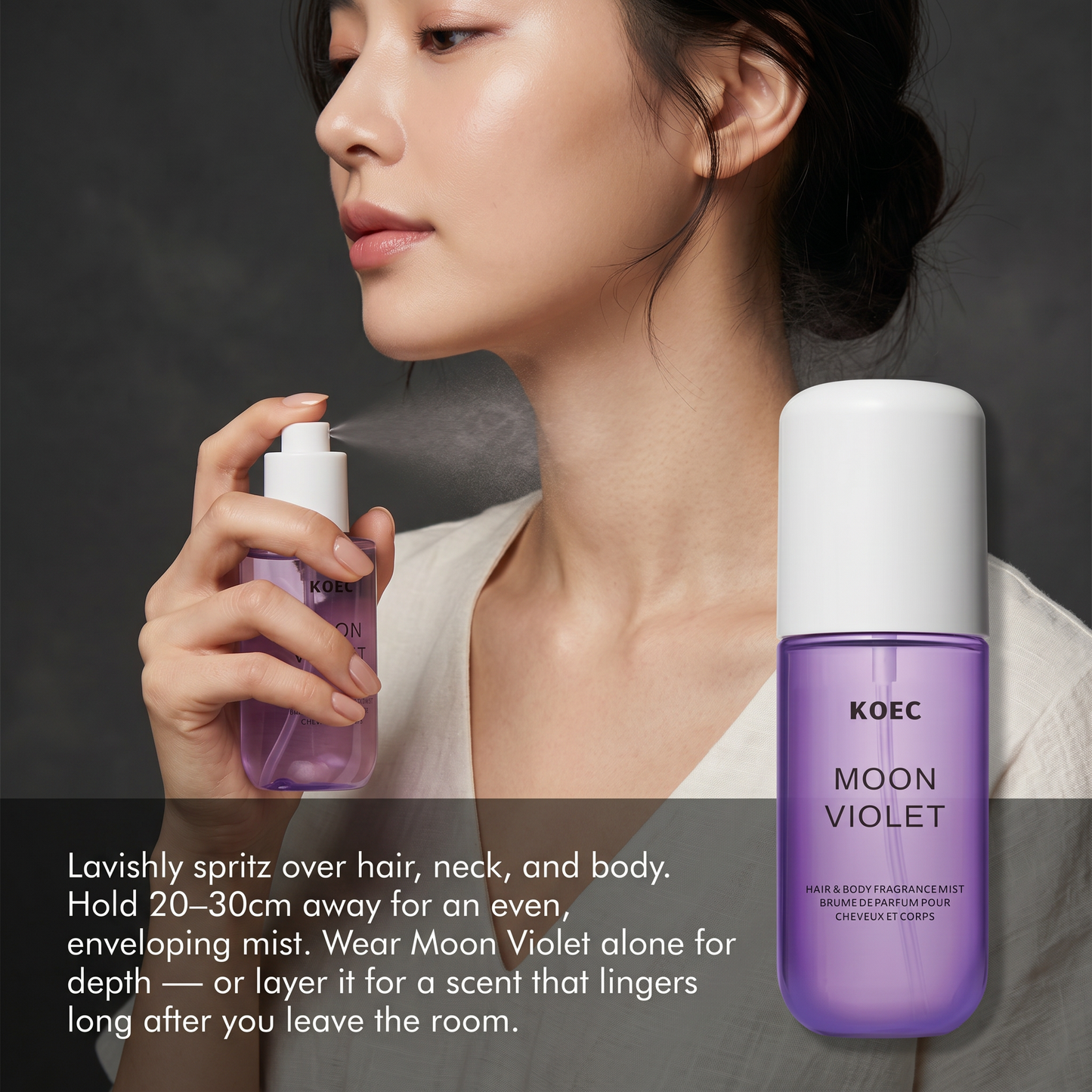 KOEC Juniper Violet Body Mist