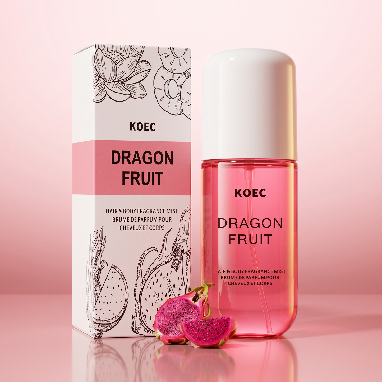 KOEC Tropical Dragon Fruit Pineapple Body Mist