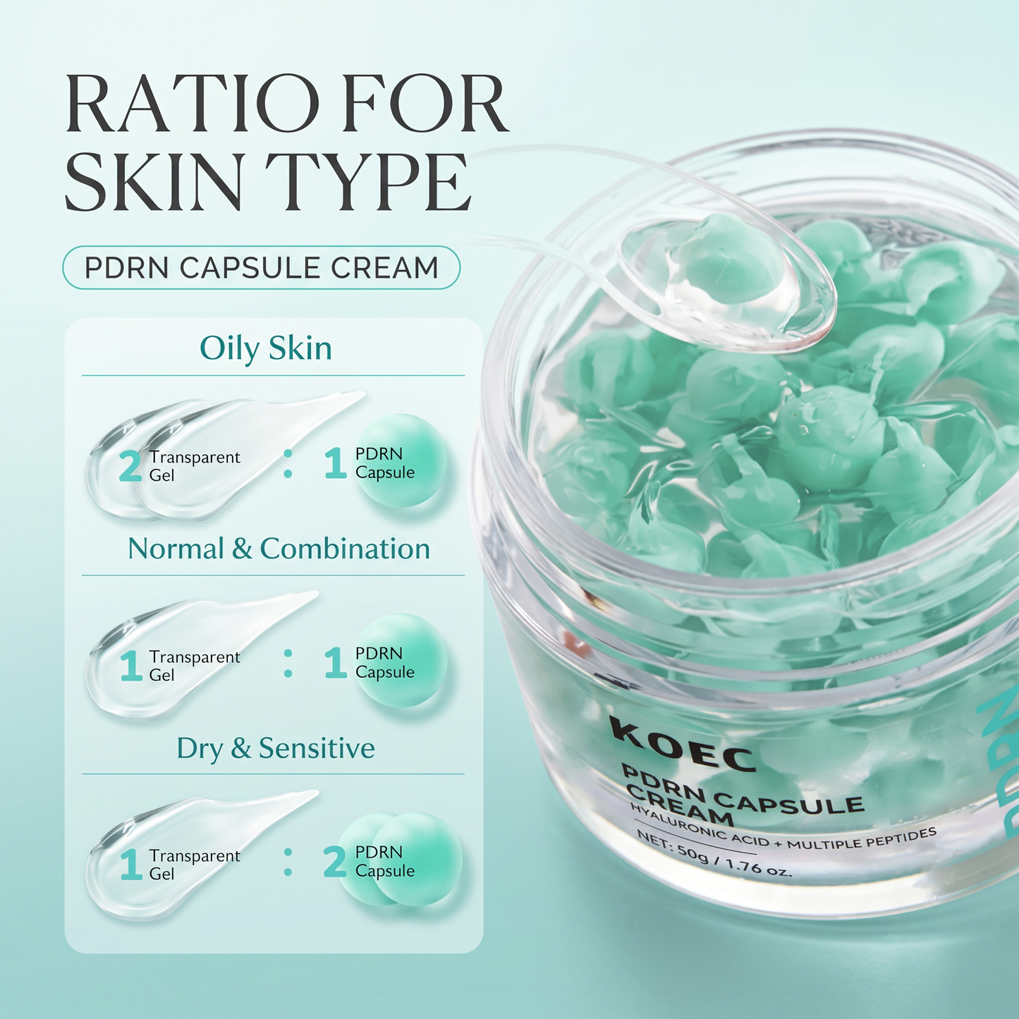 KOEC  Hyaluronic PDRN Capsule Cream