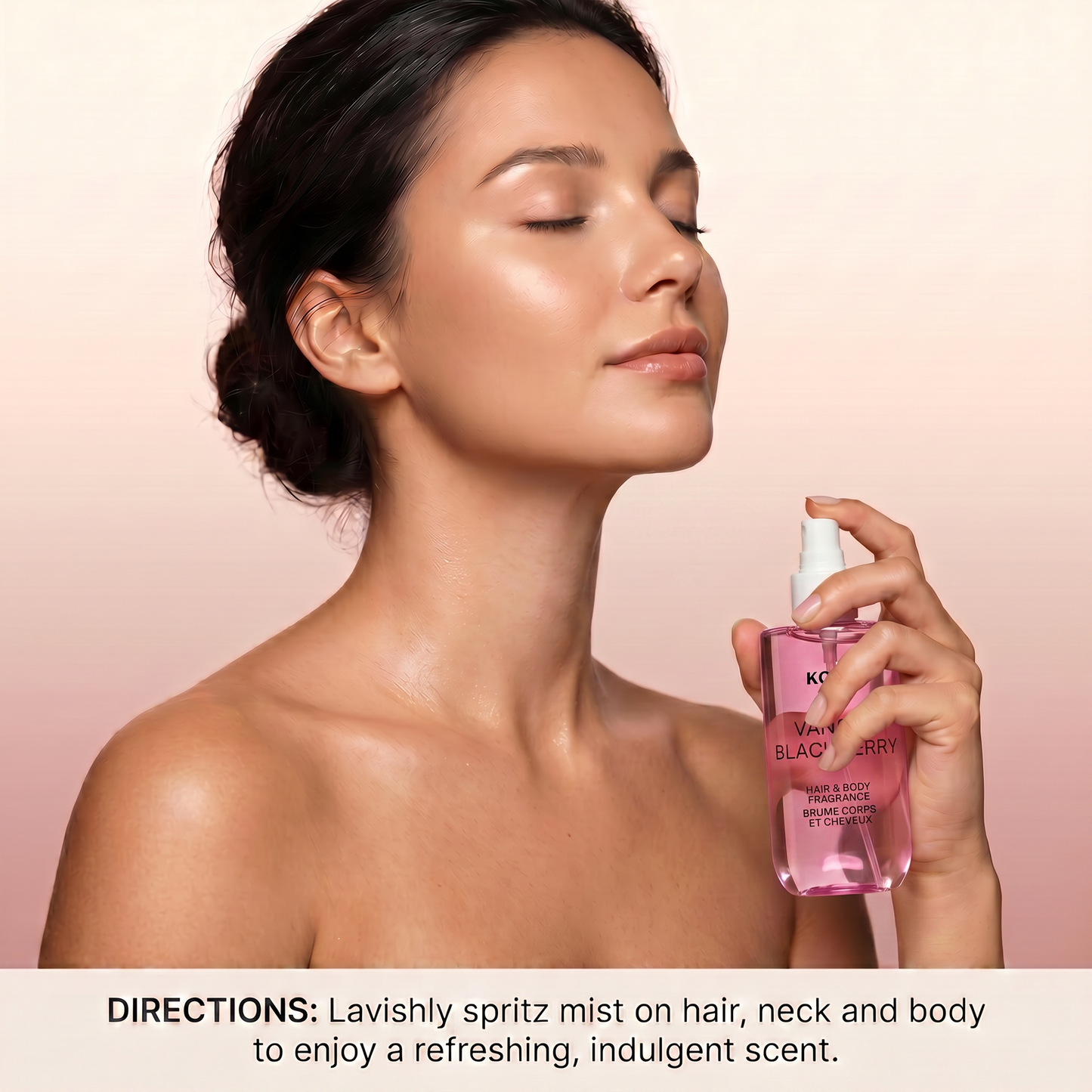 KOEC Vanilla Blackberry Body Mist