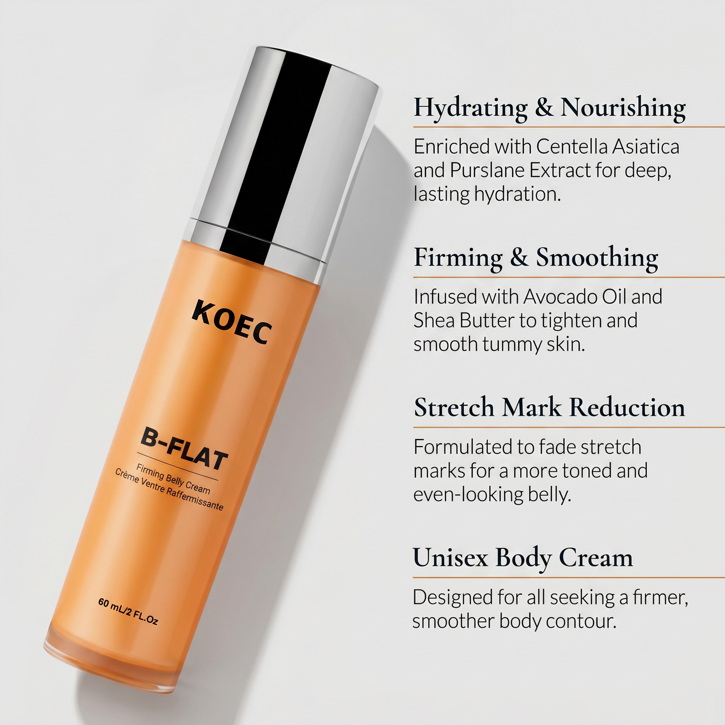 KOEC B-Flat Stretch Mark Firming Cream