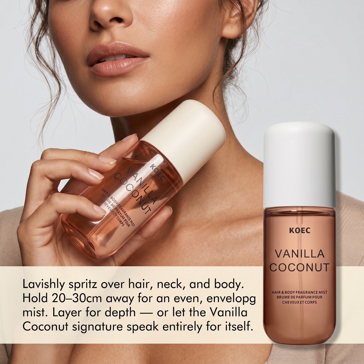 KOEC Vanilla Coconut Body Mist