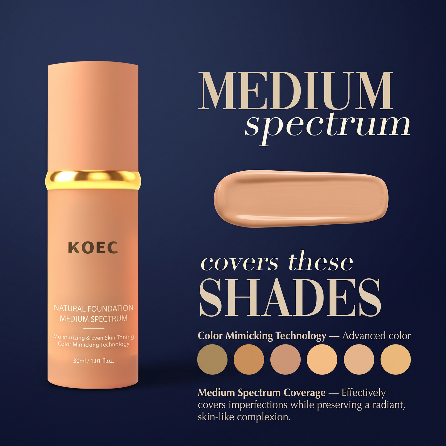 KOEC Natural Moisturizing Foundation