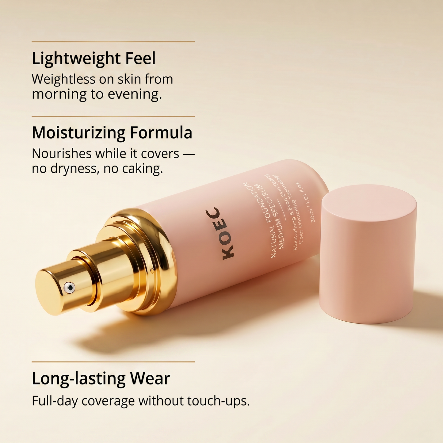 KOEC Natural Moisturizing Foundation