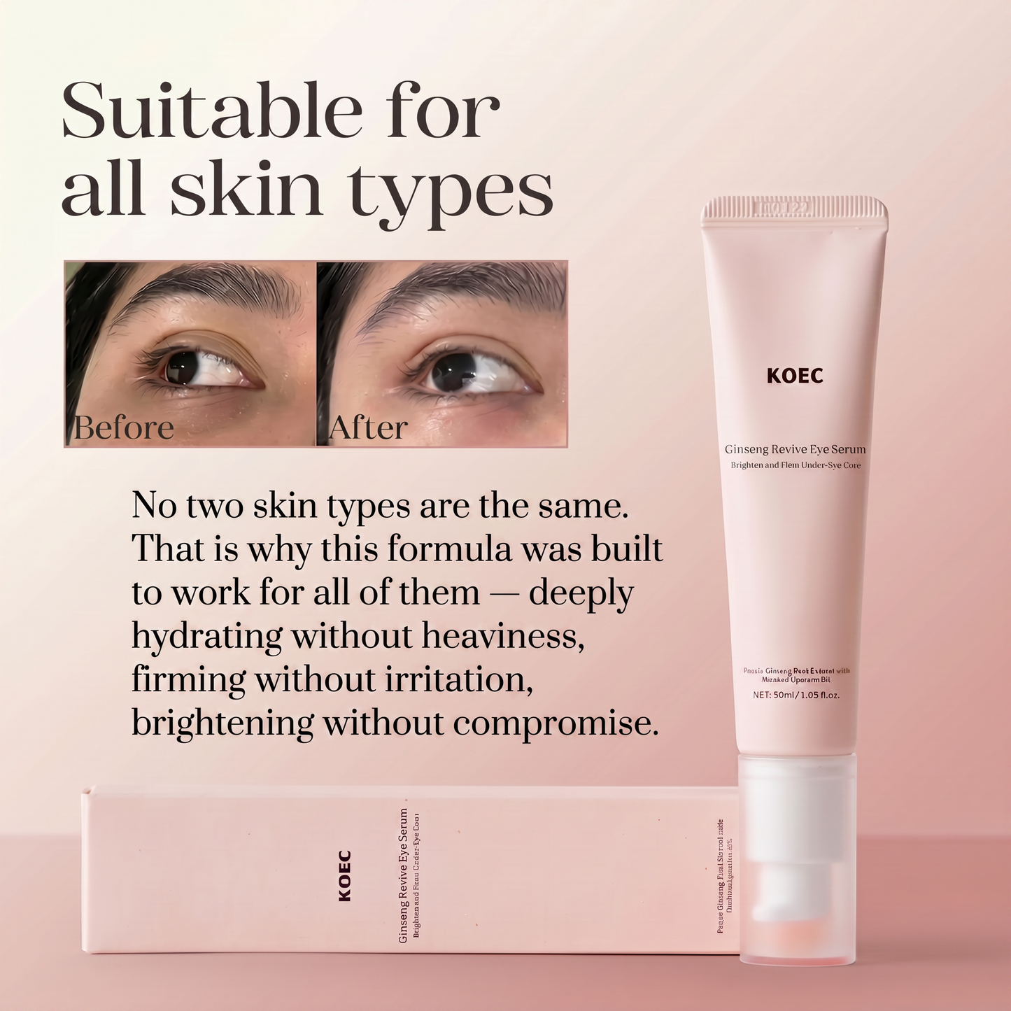KOEC Ginseng Revival Eye Serum